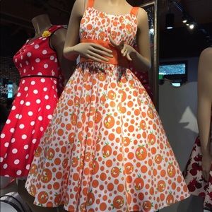 NWT Disney Orange Bird dress The Dress Shop XXL